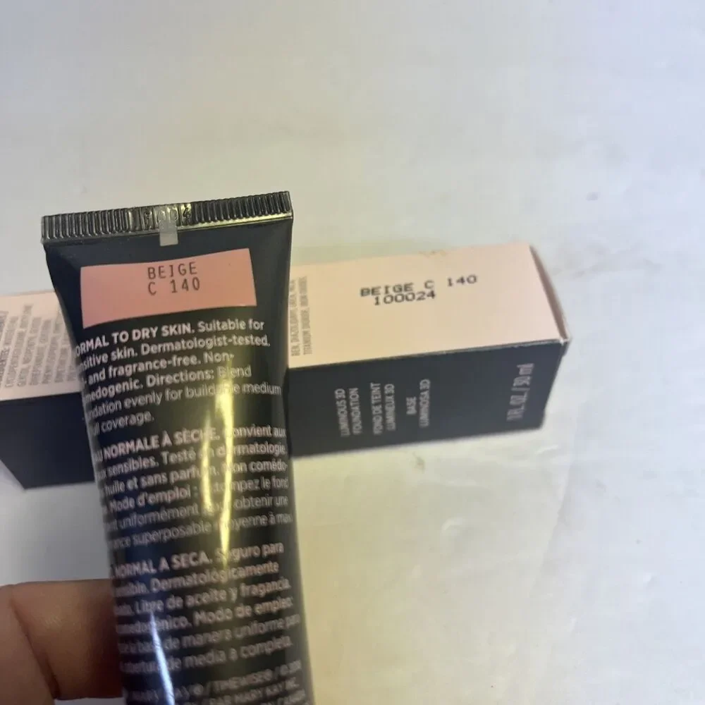 NEW Mary Kay Timewise Luminous 3D Foundation Beige c 140 100024 Makeup